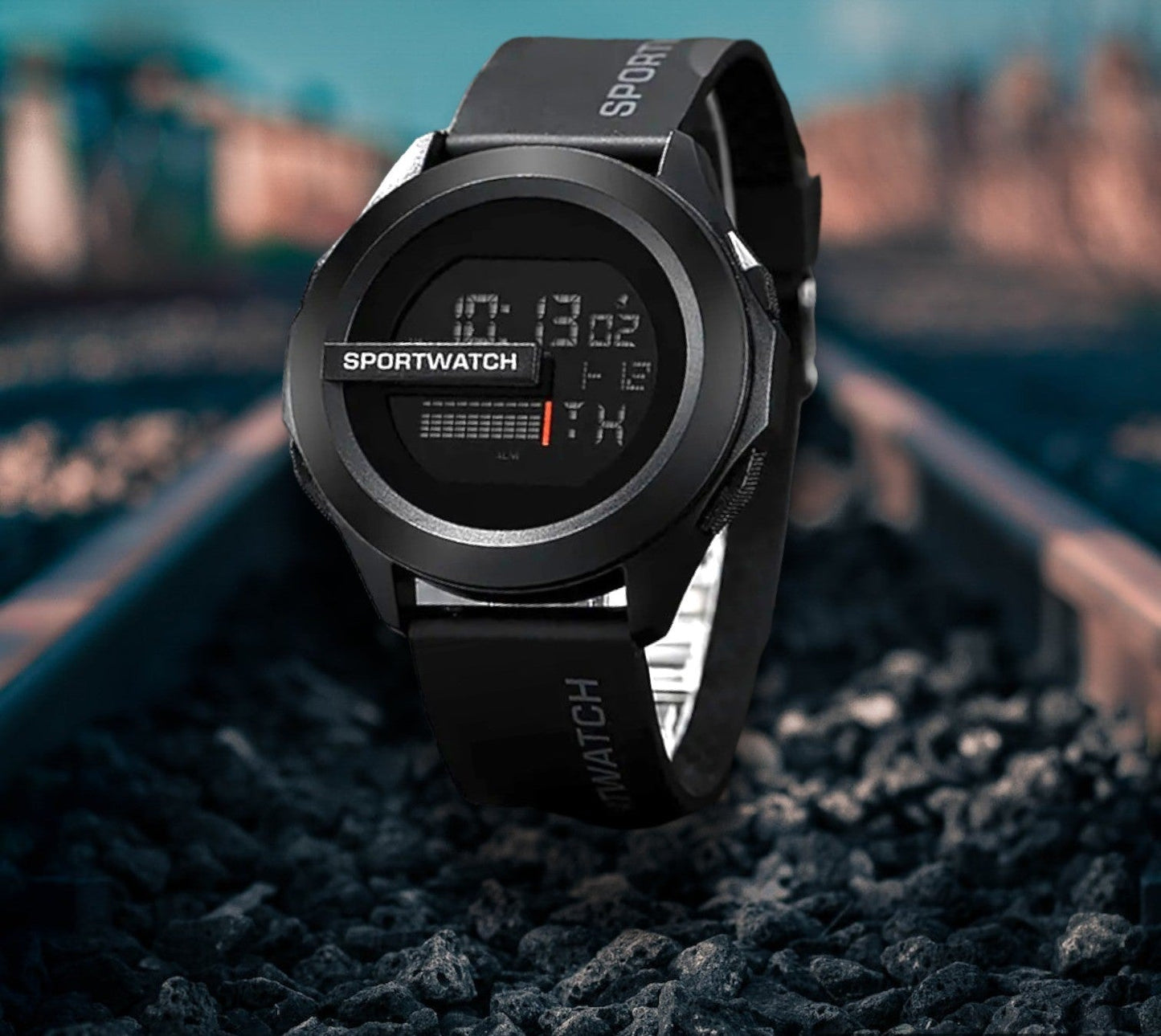 combo tactico audifonos bluetof + reloj sportwatch milicia