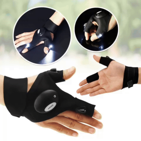 Guante Linterna Luz Led