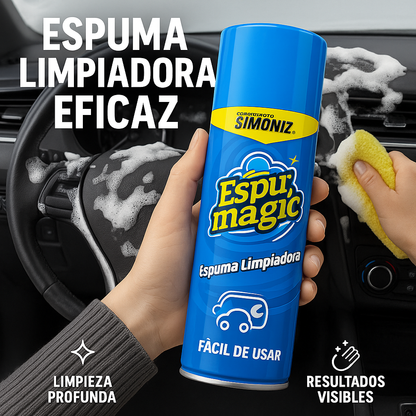 Espuma limpiadora multisuperficies simoniz espumagic 250ml